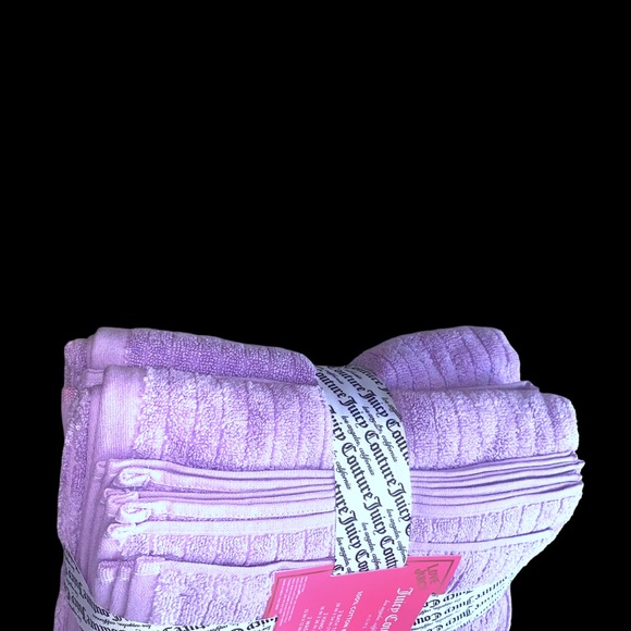 Juicy Couture Lavender Purple and Hot Pink Goth Logo Piece